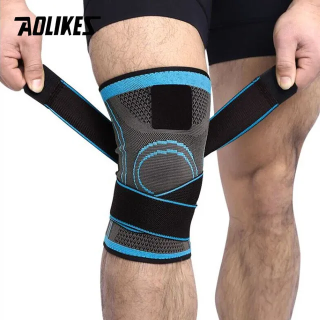 1piece Knee Support Professional Protective Sports Knee Pad Breathable Bandage Knee Brace