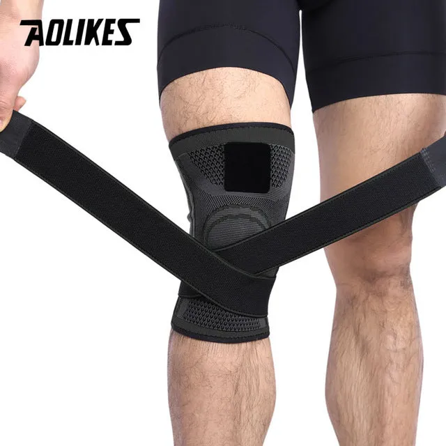 1piece Knee Support Professional Protective Sports Knee Pad Breathable Bandage Knee Brace