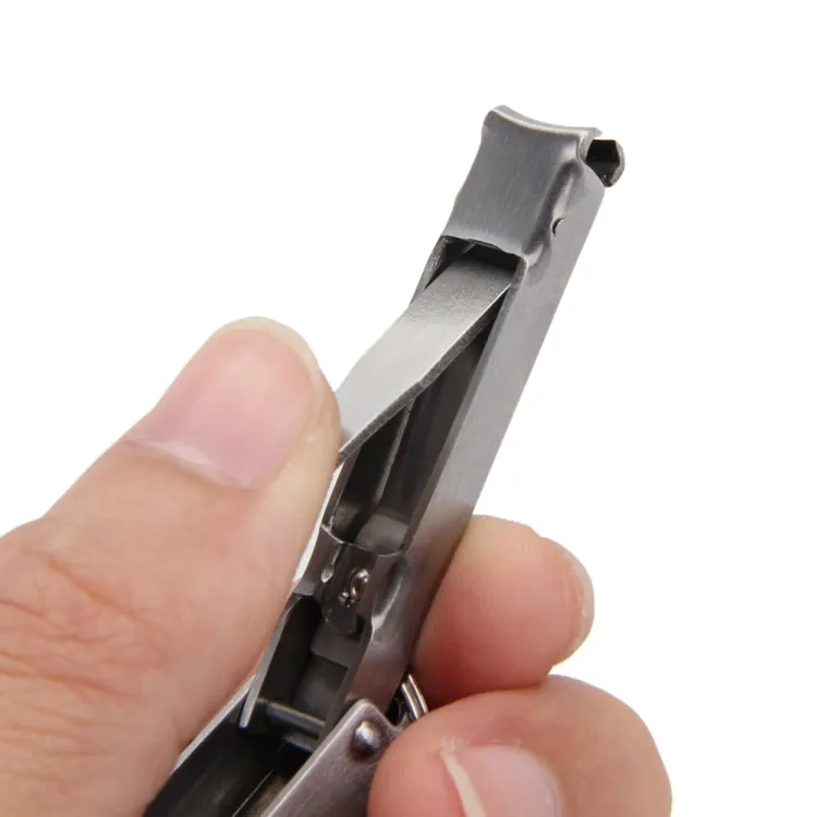 2 in 1 EDC Pocket Tool Outdoor Bottle Opener Toe Nail Clippers Cutter Key Chain Nail File Key Ring