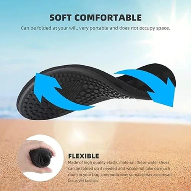 2024 New Beach Water Shoes Unisex Beach Quick-Drying Breathable Swimming Slippers Summer Anti-Slip Casual Sports Water Sneakers