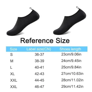 2024 New Beach Water Shoes Unisex Beach Quick-Drying Breathable Swimming Slippers Summer Anti-Slip Casual Sports Water Sneakers