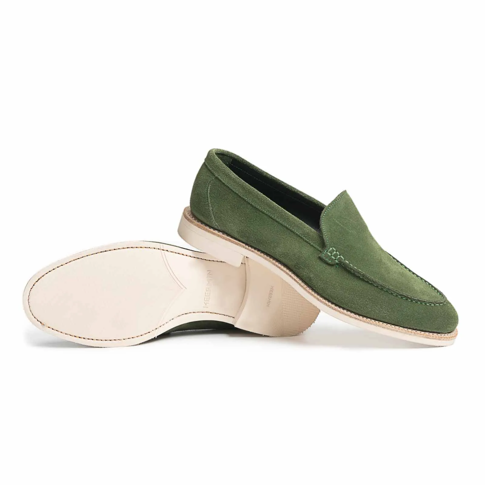 514190 - PEA GREEN SUEDE - E