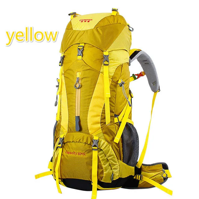 60 5L Professional Waterproof Rucksack Hiking Backpack Mountaineering Bag