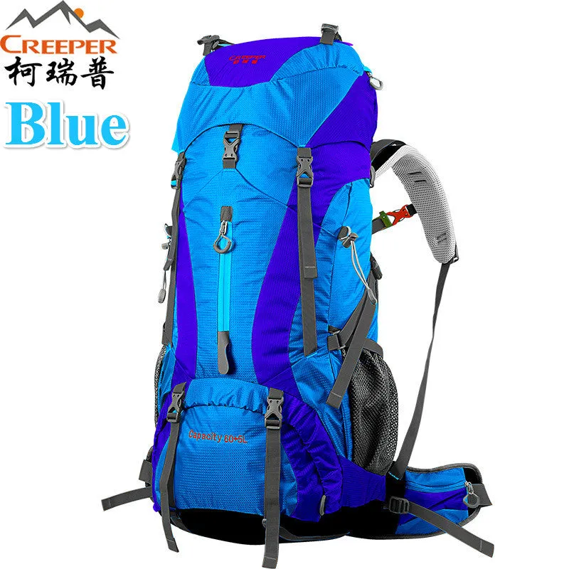 60 5L Professional Waterproof Rucksack Hiking Backpack Mountaineering Bag