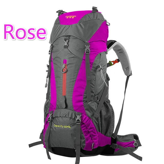 60 5L Professional Waterproof Rucksack Hiking Backpack Mountaineering Bag