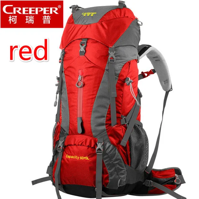 60 5L Professional Waterproof Rucksack Hiking Backpack Mountaineering Bag