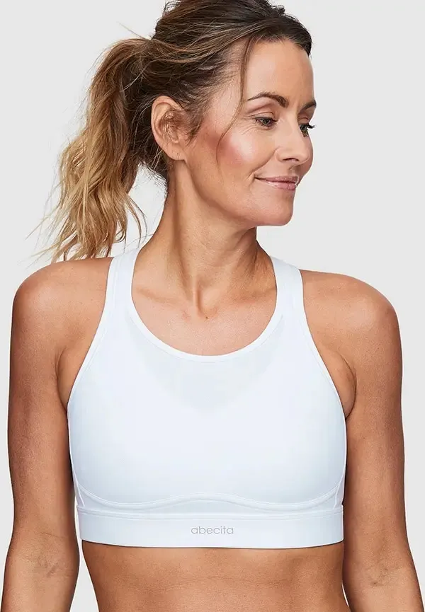 Abecita Women&#x27;s Victorios Sports Bra White | Buy Abecita Women&#x27;s Victorios Sports Bra White here | Outnorth