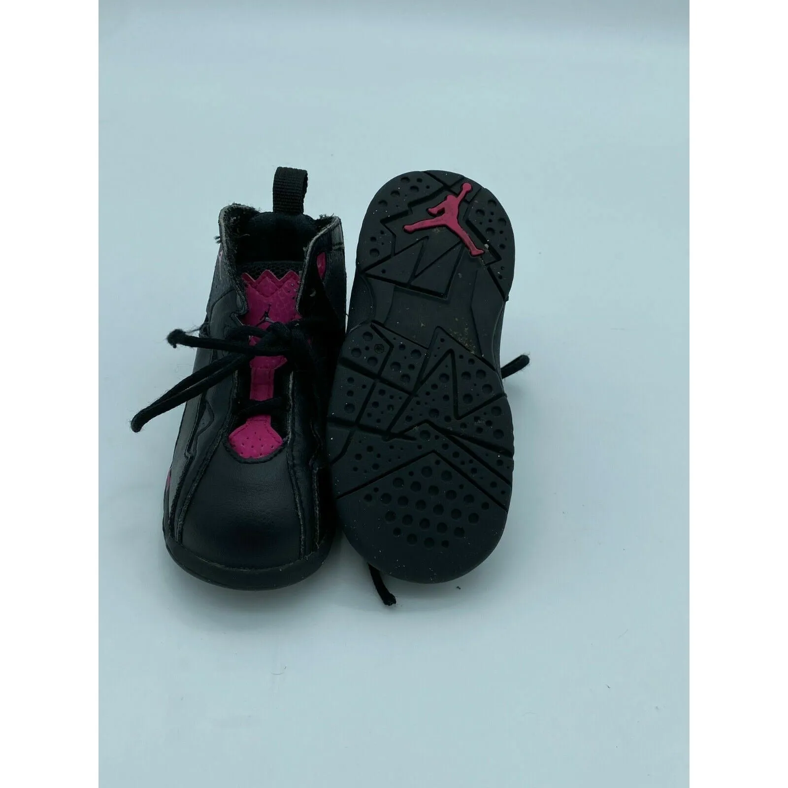 Air Jordan Toddler Girl Size 7C Black And Pink