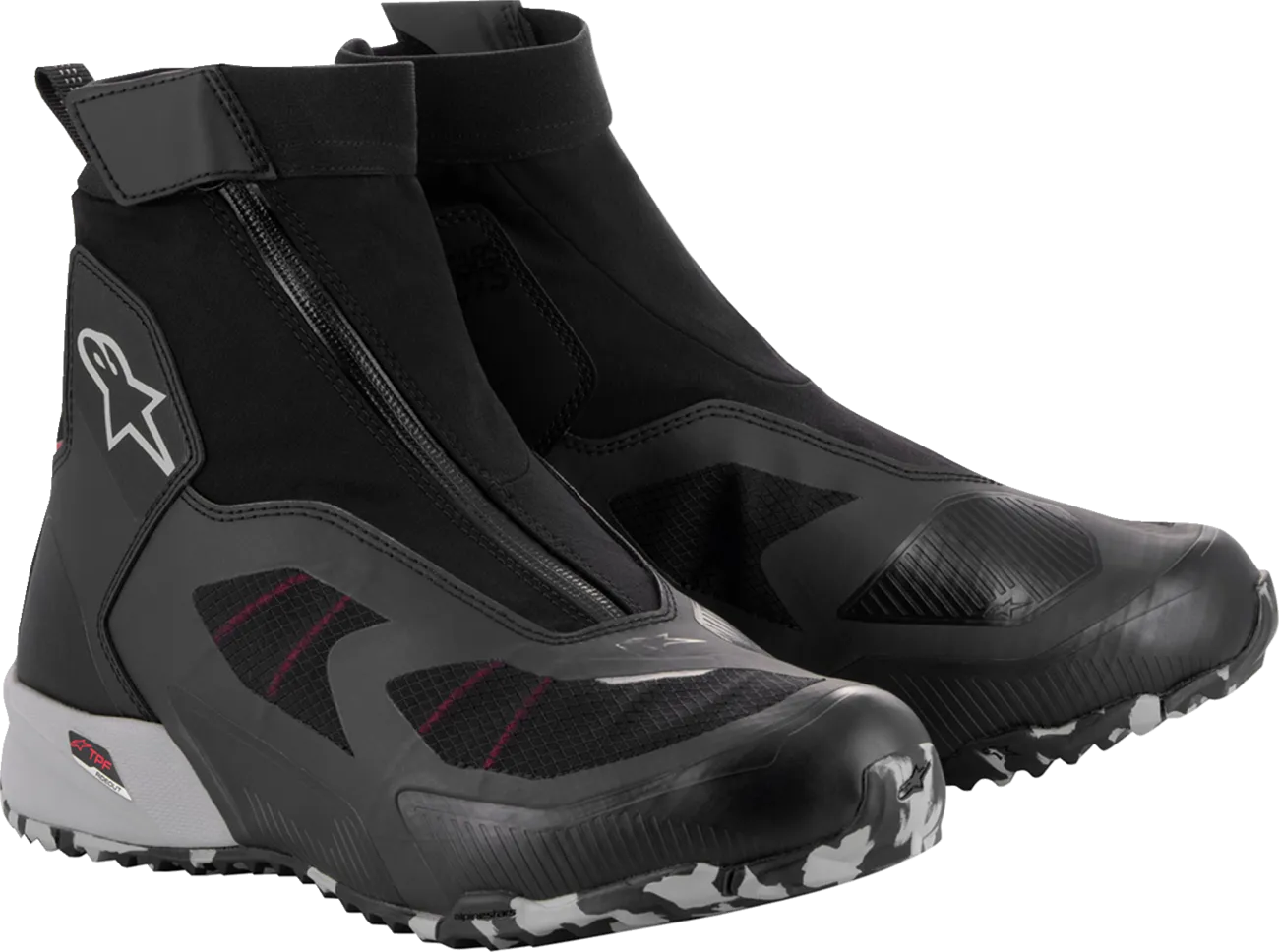 ALPINESTARS CR-8 Gore-Tex? Shoes - Black/Grey/Red - US 9.5 233822412229.5