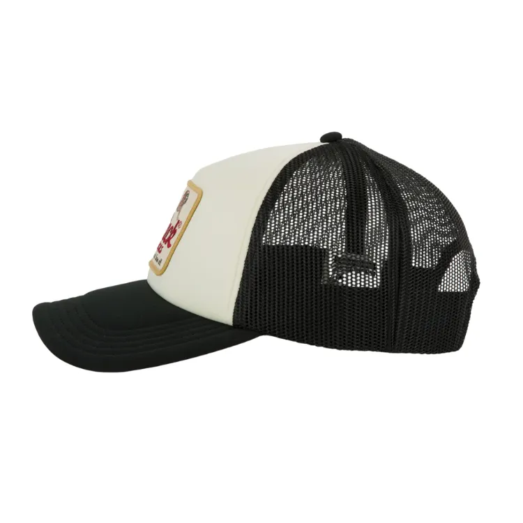 American Needle Built to Outlast Foamy Valin Trucker - Ivory/Black