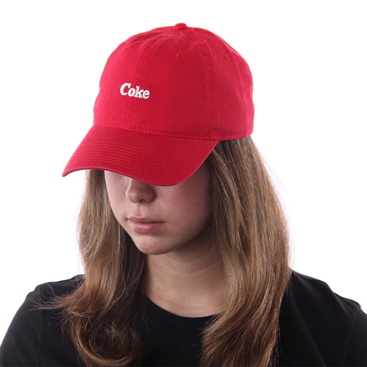 American Needle Coca Cola Micro Ball Park Cap - Red