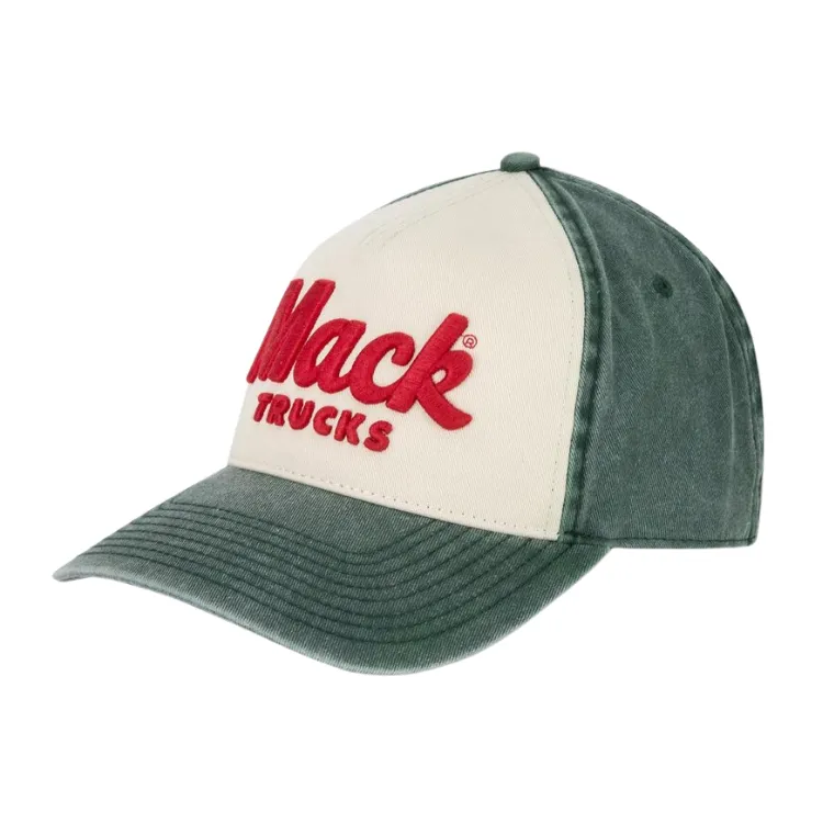 American Needle Mack Trucks Surplus Cap - Ivory/Green