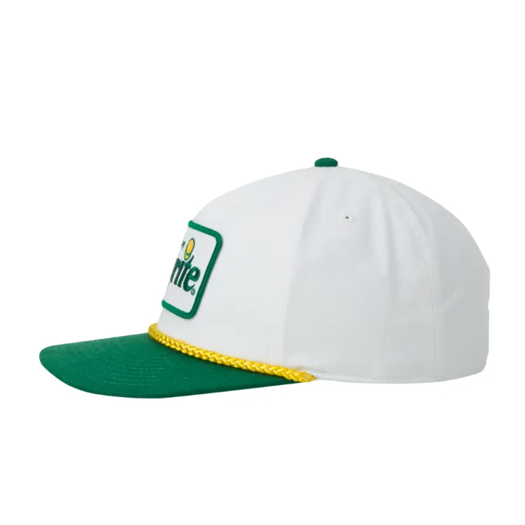 American Needle Sprite White Coachella Cap - White/Kelly Green