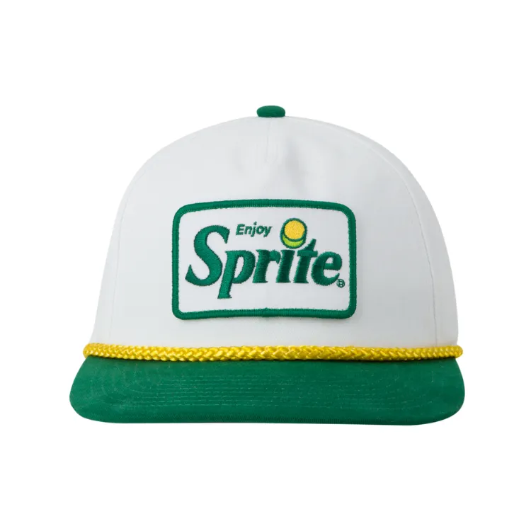 American Needle Sprite White Coachella Cap - White/Kelly Green