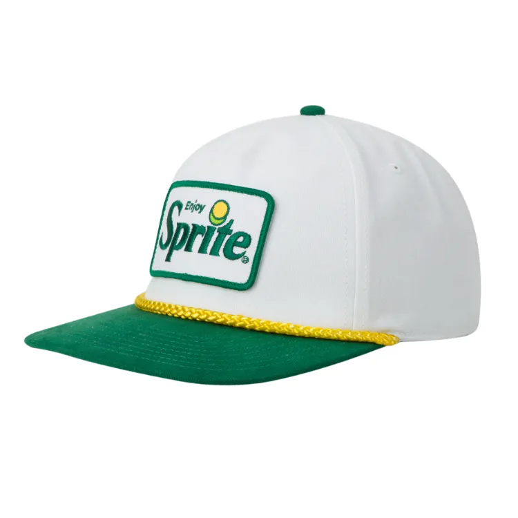 American Needle Sprite White Coachella Cap - White/Kelly Green