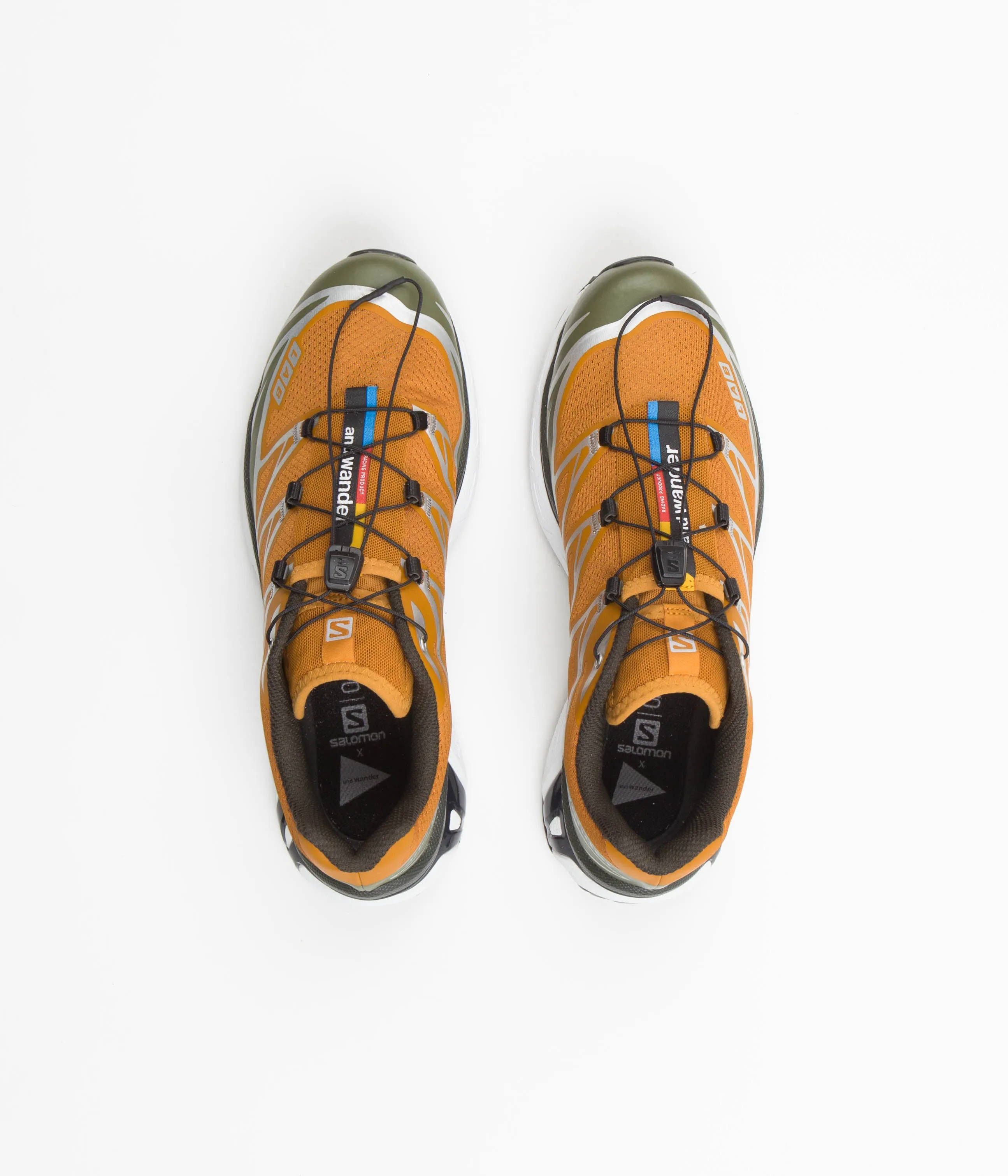 and wander x Salomon XT-6 Shoes - Camel