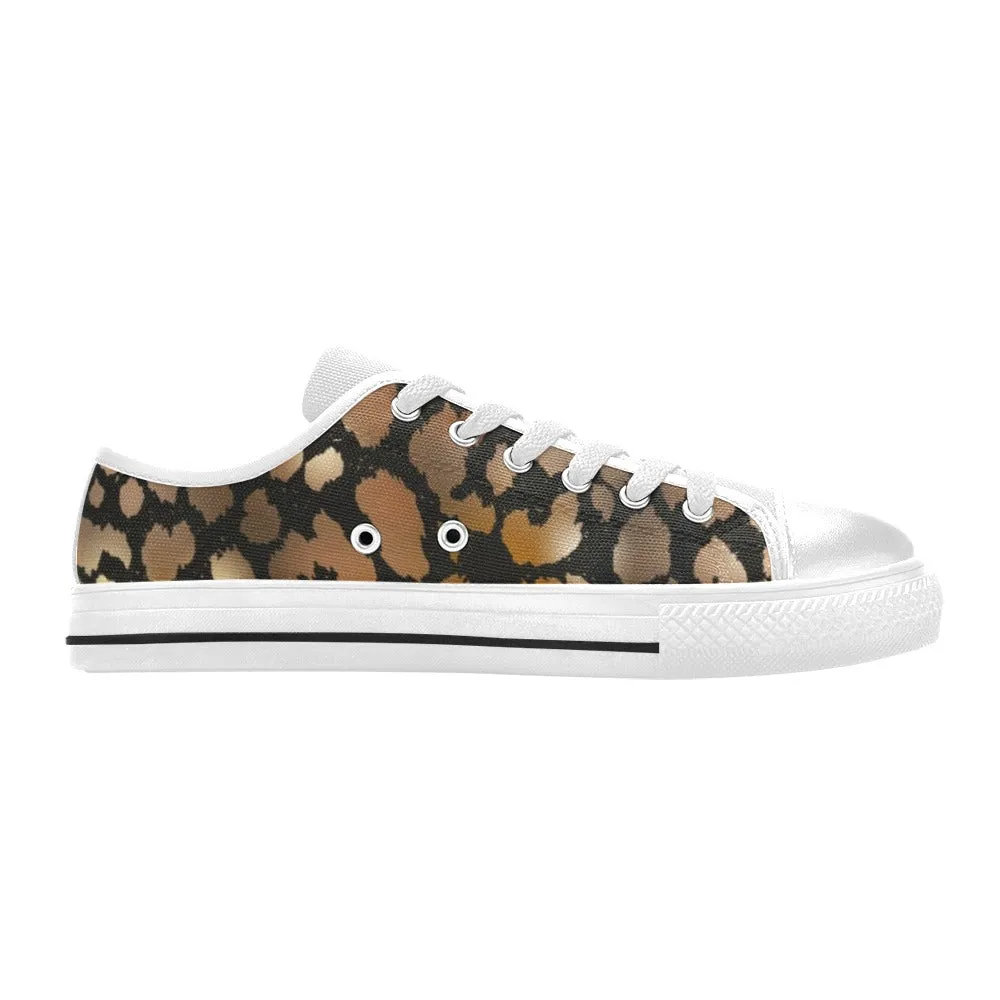 Animal Print Low Rise Women's Shoes up to size 12