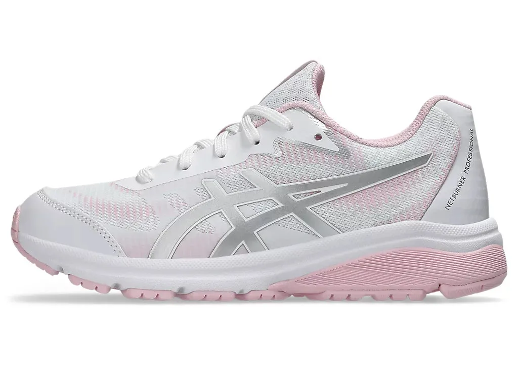 Asics Gel-Netburner Professional 4 GS Kids White Cotton Candy