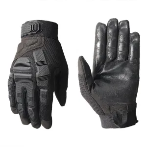 B33 Outdoor Mountaineering Riding Anti-Skid Protective Motorcycle Gloves, Size: XL(Black)