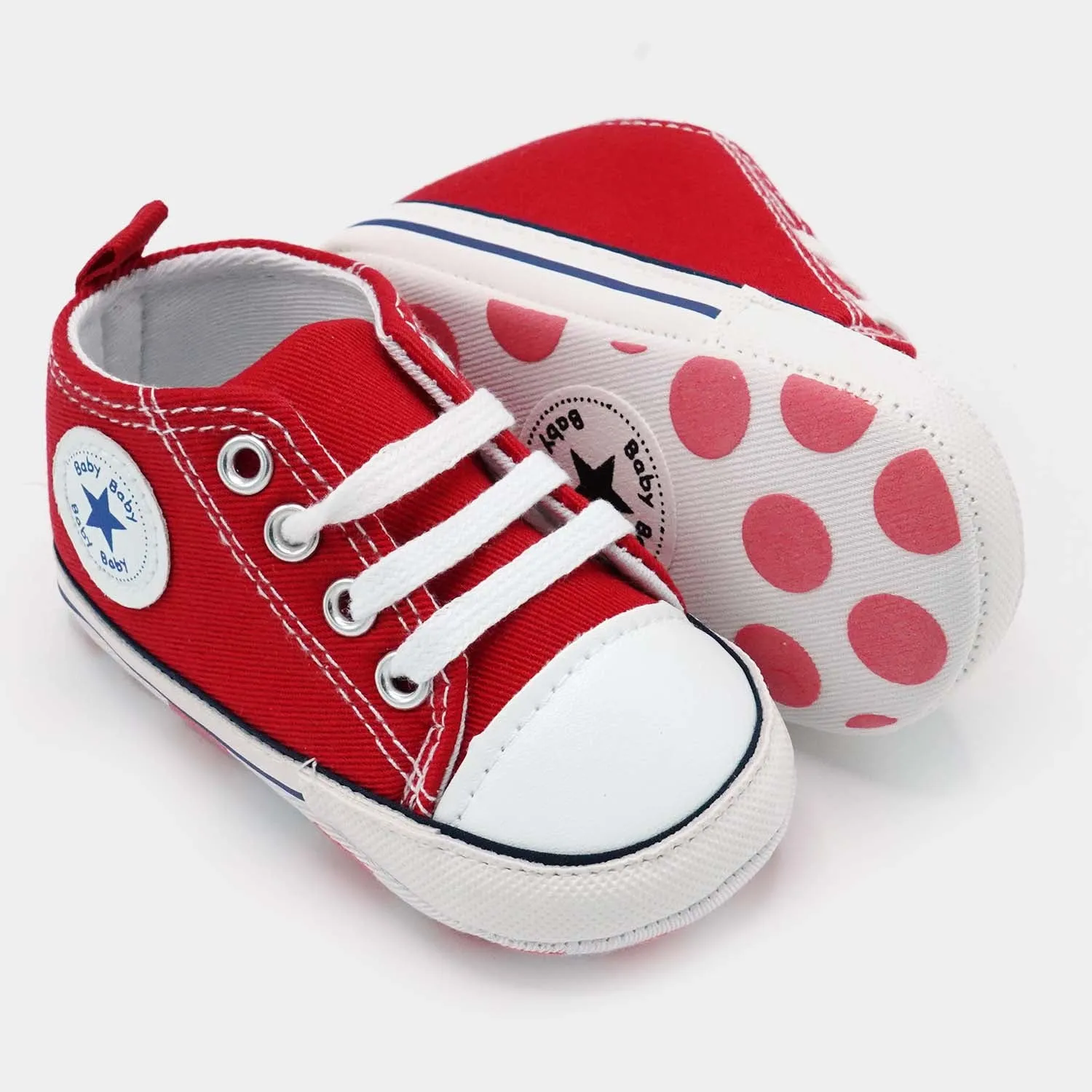 Baby Boy Shoes 475-Red