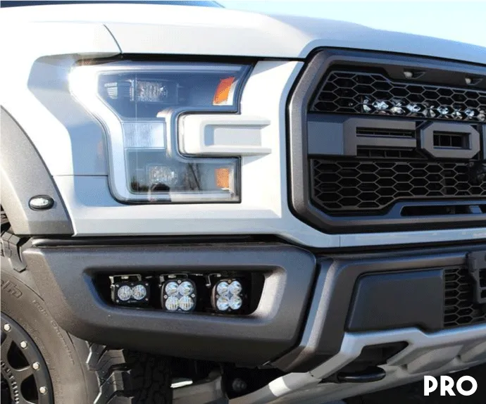 Baja Designs - "Pro" Fog Light Kit - 2017-2020 Raptor