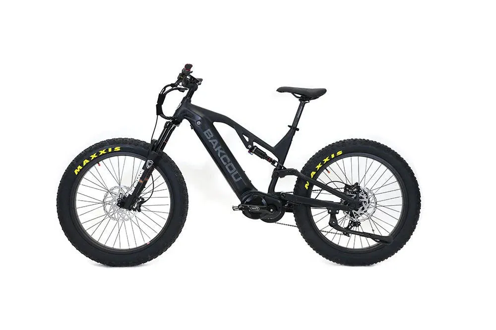 Bakcou Scout Fat Tire Electric Bike | Standard Shifting Options | Battery 48 Volt Lithium-Ion