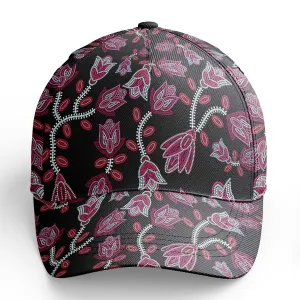 Beaded-Pink Snapback Hat