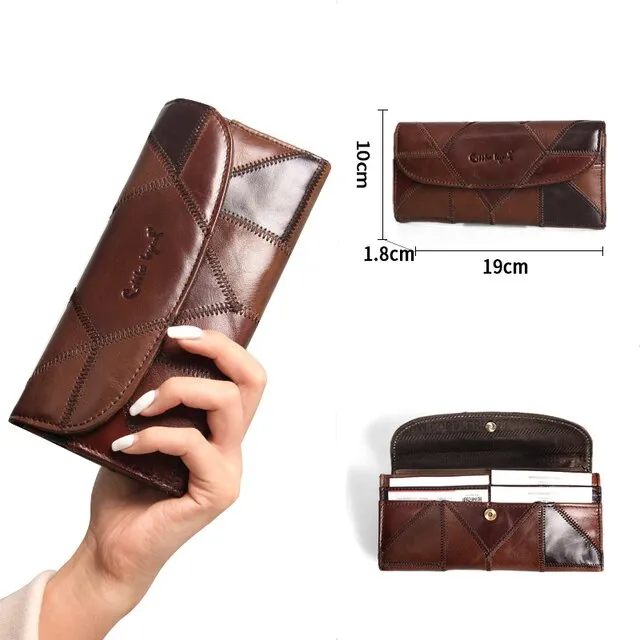 Bilory Women's Designer Leather Wallet