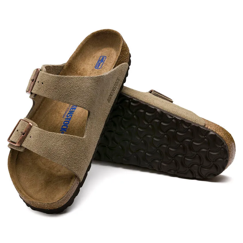 Birkenstock Women's Arizona Soft Footbed Suede Leather