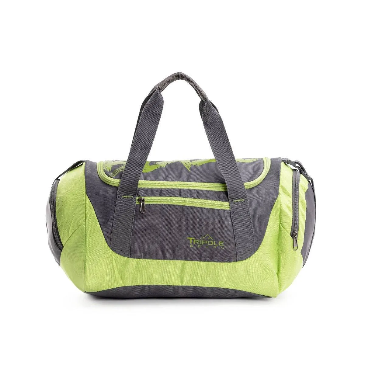 Blaze Gym & Sports Duffel Bag - Grey   Neon Yellow