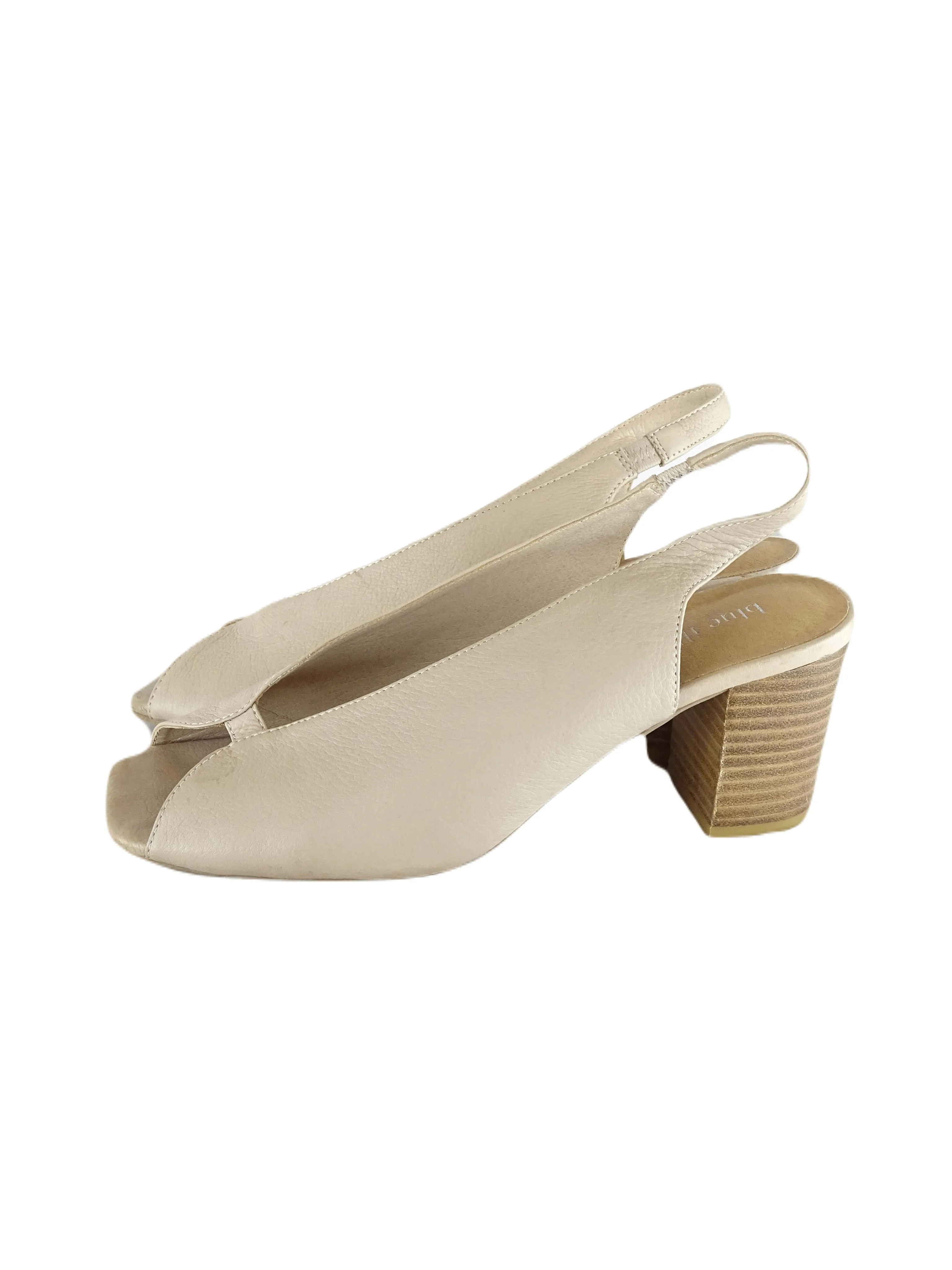 Blue Illusion Nude Slingback Heel 40