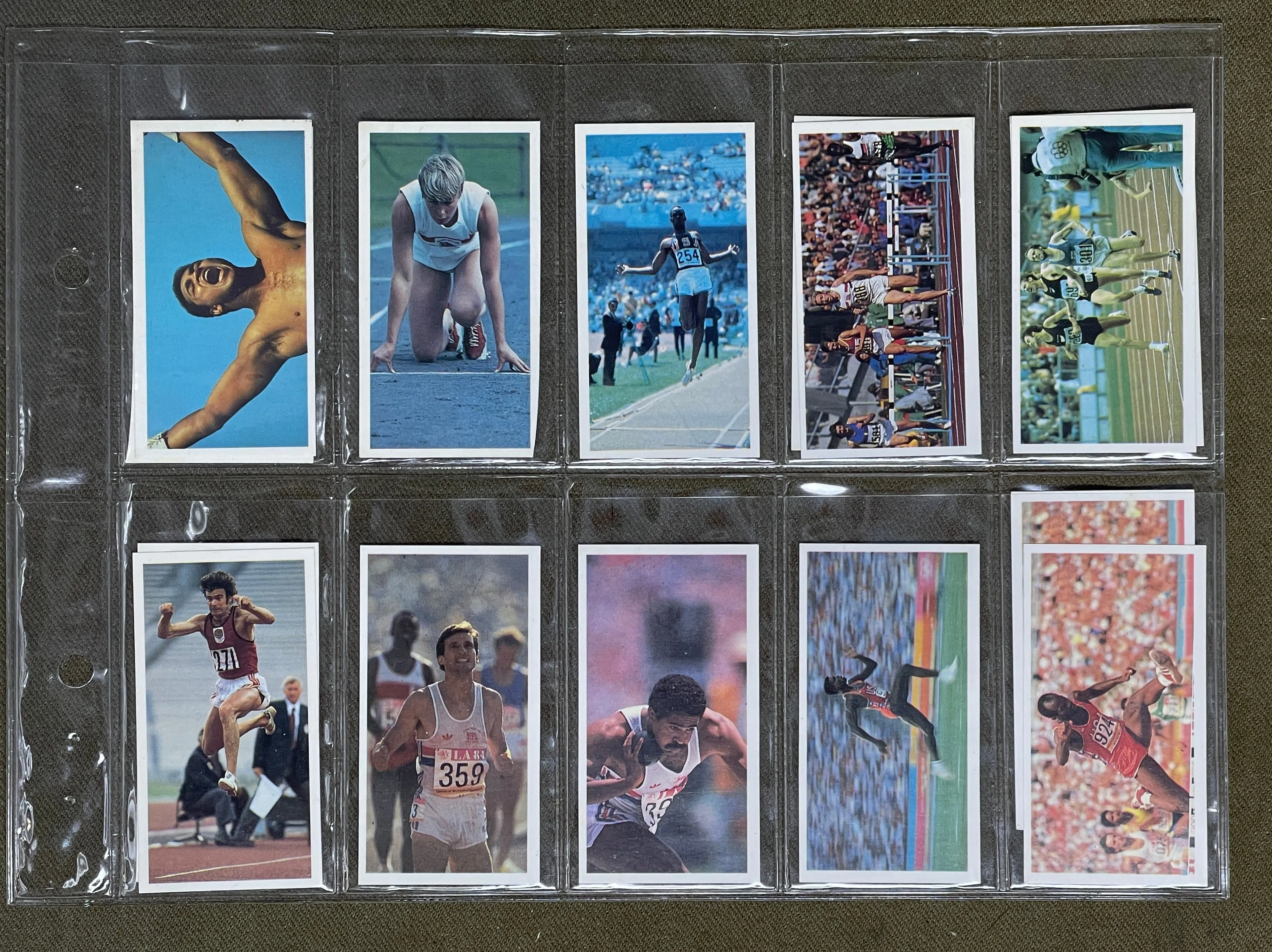 Brooke Bond Olympic Challenge 1992 Cards