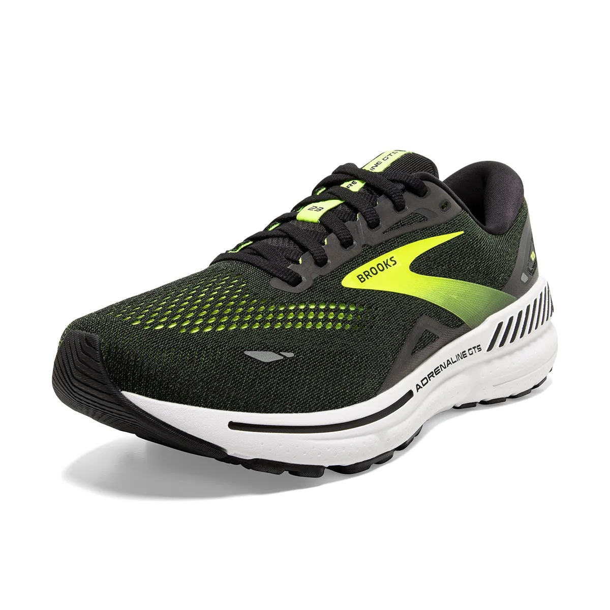 Brooks Adrenaline GTS 23 Mens | Black/nightlife/ebony