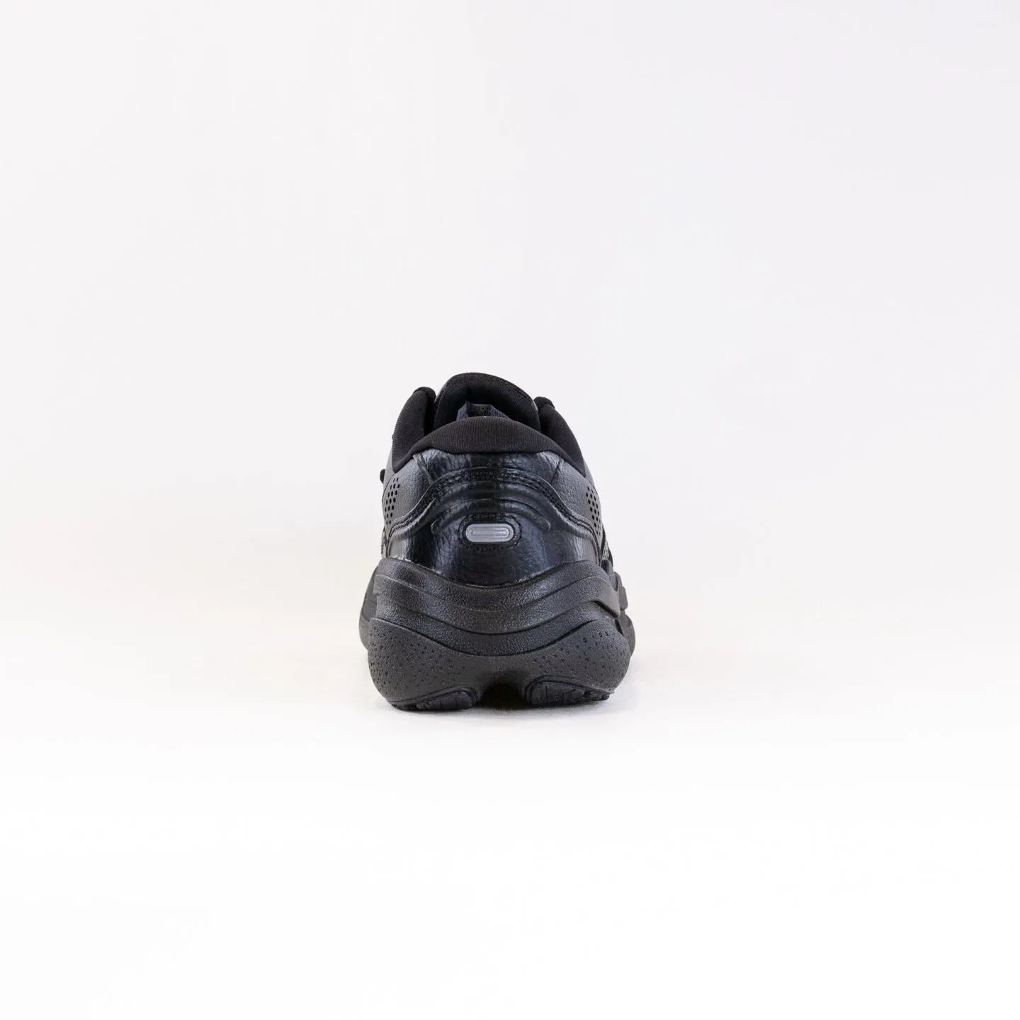 Brooks Ghost Max Leather (Men's) - Black/Black