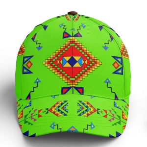 Buffalo Jump Neon Green Snapback Hat