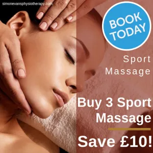 Buy 3 x Sport Massage Appointments in Solihull