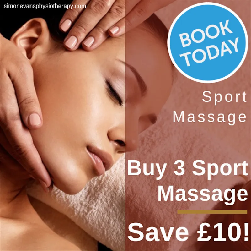 Buy 3 x Sport Massage Appointments in Solihull