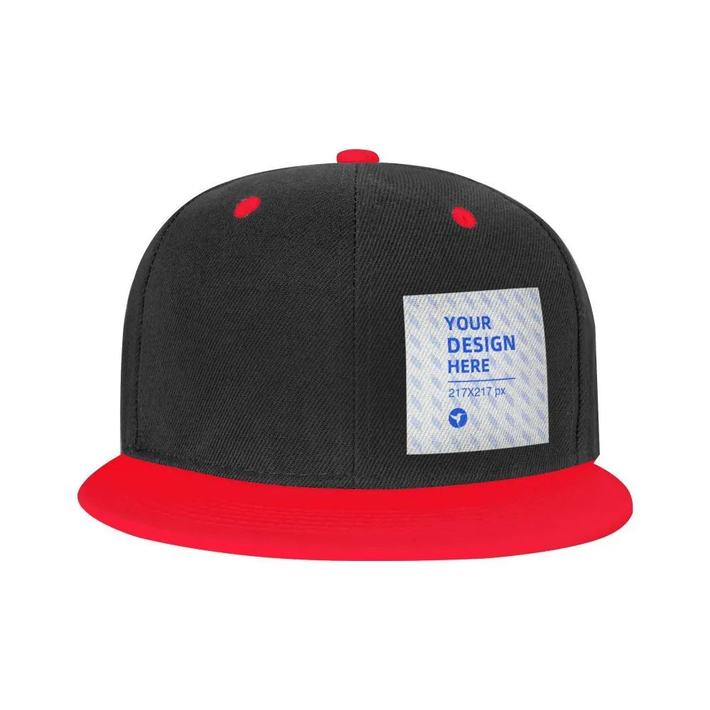 Children's Flat Brim Contrast Hip Hop Hat