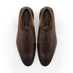 Classic Leather Derbys-Brown