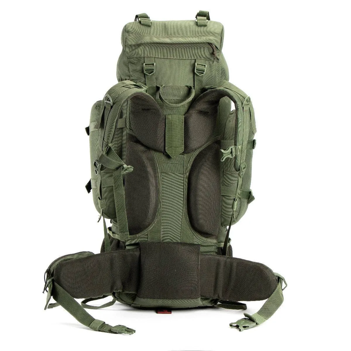 Colonel Series Rucksack   Detachable Day Pack & Rain Cover - 80 Litres- Army Green