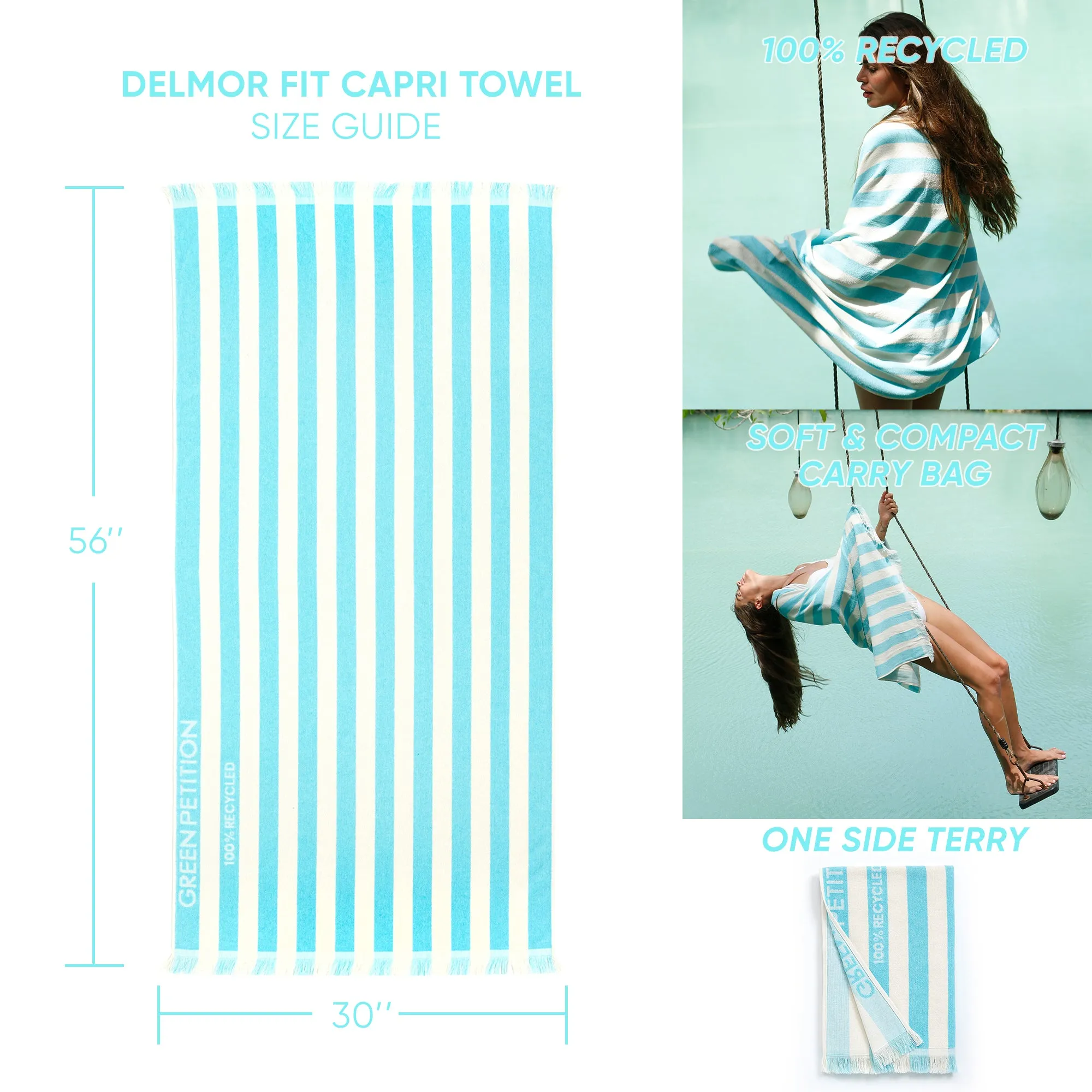 Delmor FIT Capri Bath Towel