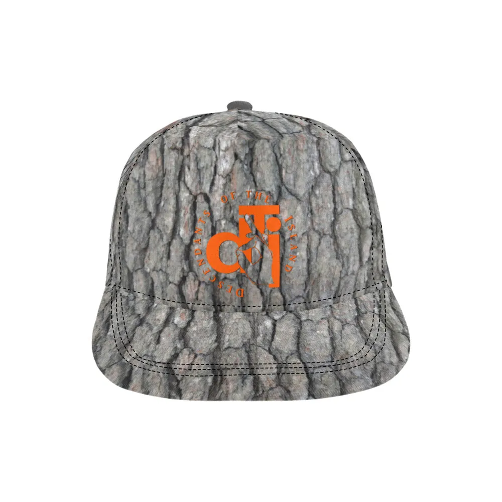 Descendants of the Island Hunt Club Camo Bark 2 Hat  Snapback Cap