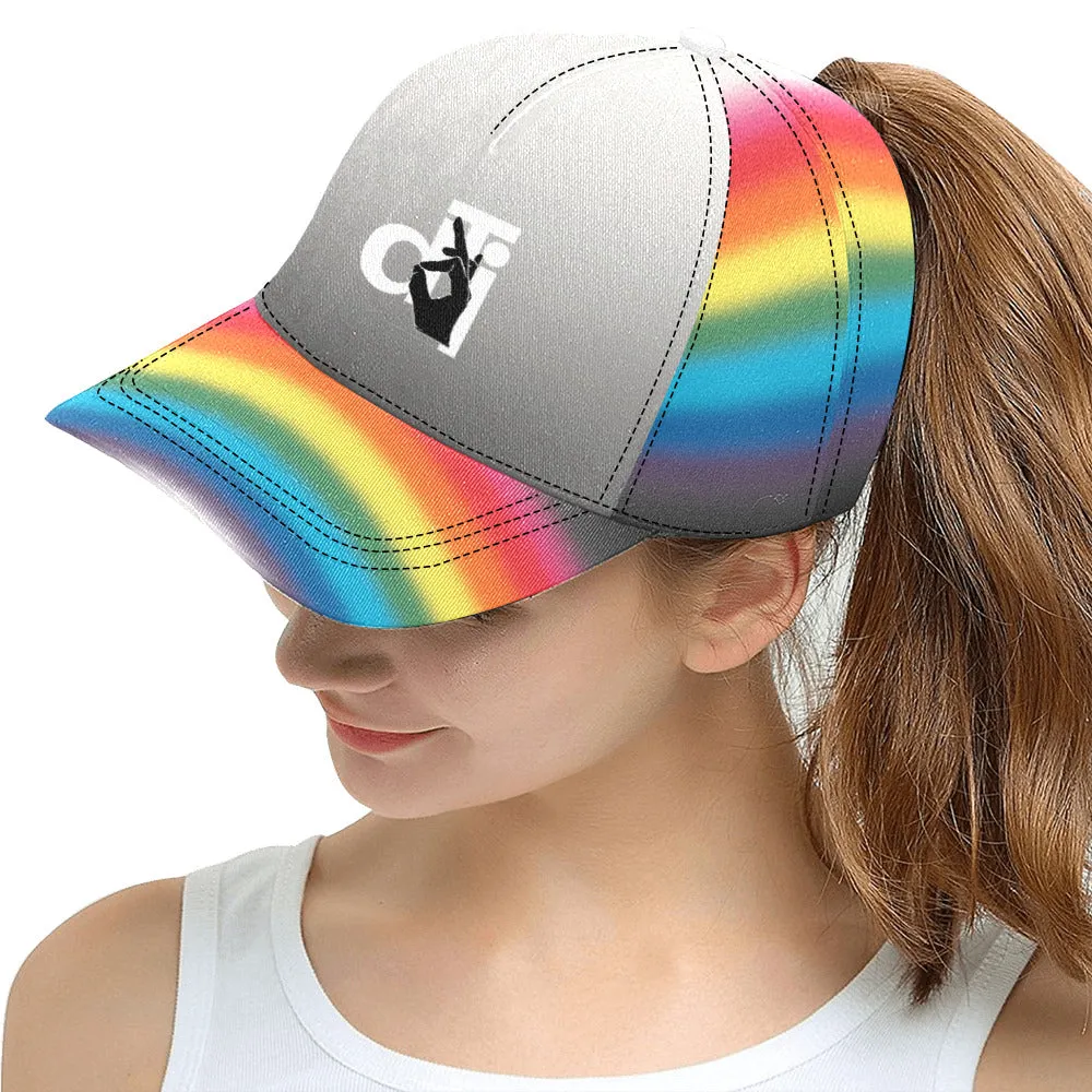 Descendants of the Island Rainbow Hat  Snapback Cap