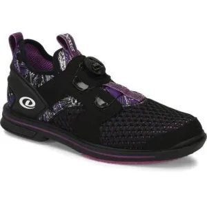 Dexter Womens DexLite Pro BOA Right Hand Bowling Shoes Black/Purple