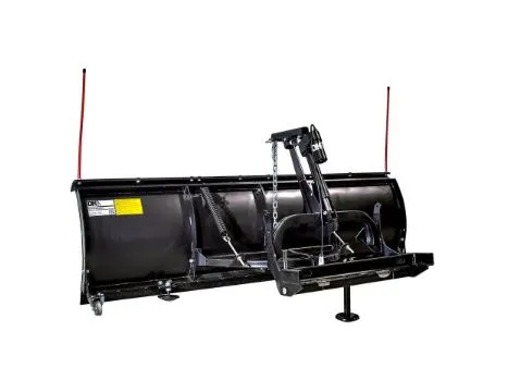 DK2 84 in. x 22 in. Heavy-Duty Universal Mount T-Frame Snow Plow Kit with Actuator and Wireless Remote