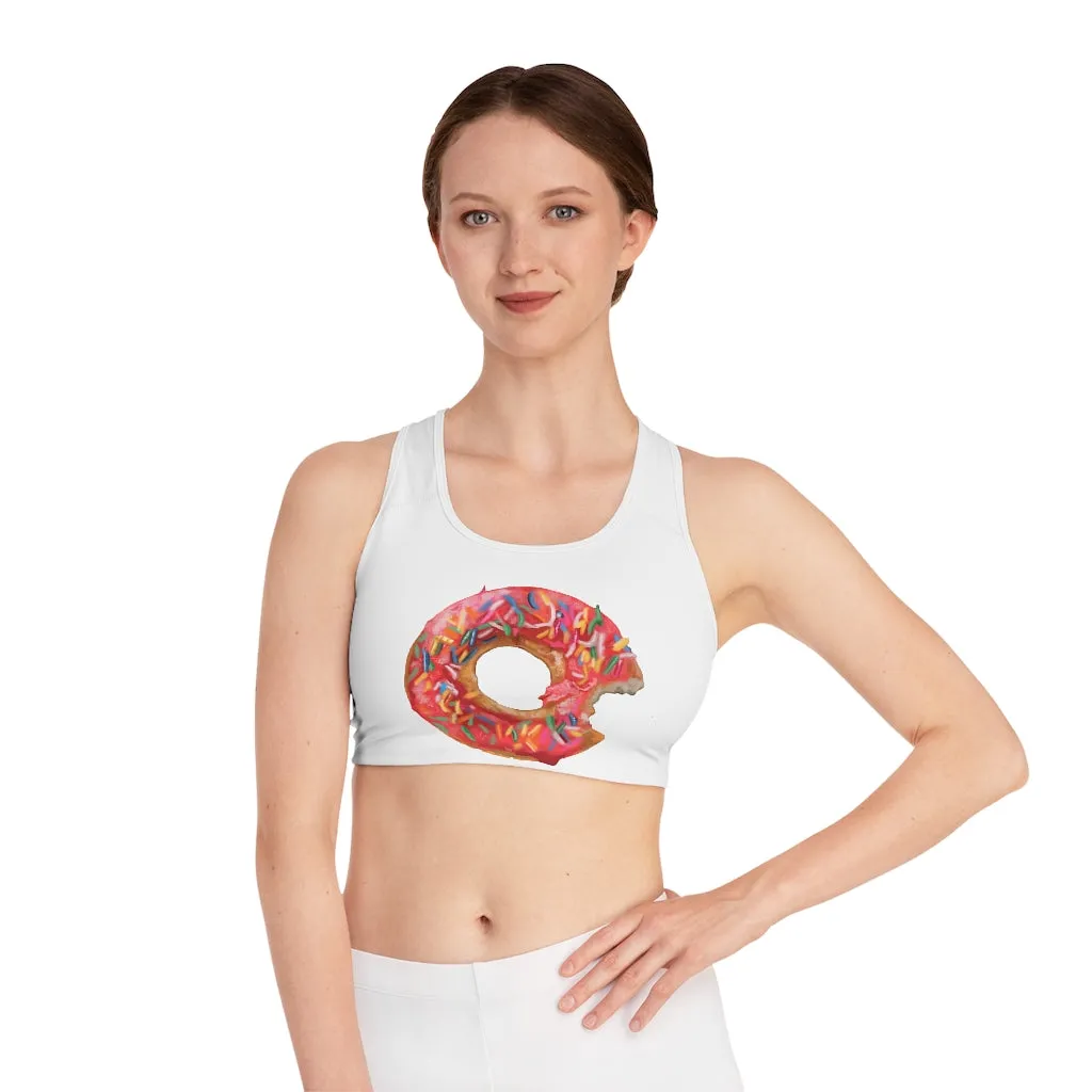 Donut Sports Bra (AOP)