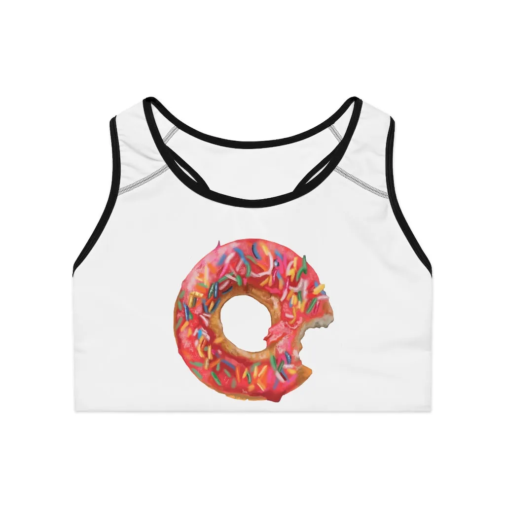 Donut Sports Bra (AOP)