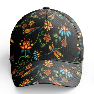 Dragon Lily Noir Snapback Hat