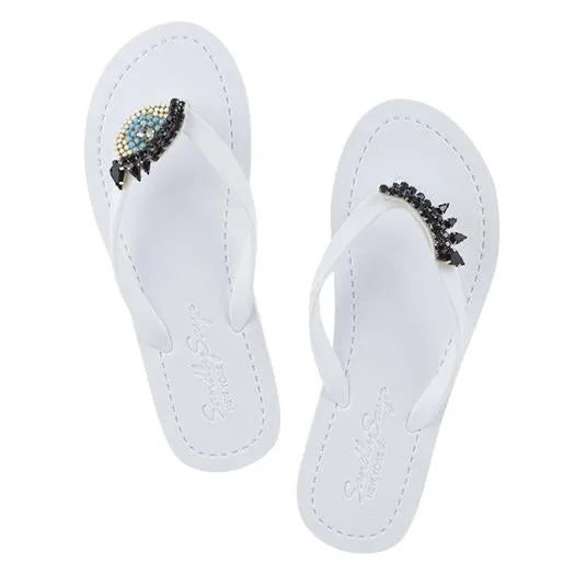 Eyes - Women's Flat Sandal