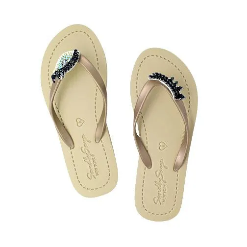 Eyes - Women's Flat Sandal